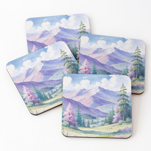 Item preview, Mountain Range Just Breathe #3 designed and sold by AussieConcepts.