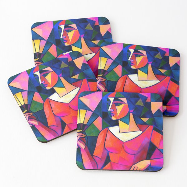 Item preview, Cubist elegance in colors designed and sold by Sigtrix.