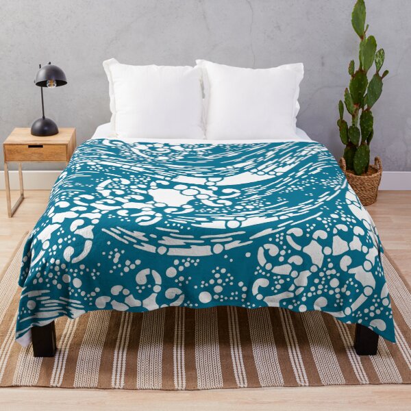 Item preview, Waves and spume in Japan - seamless vintage pattern designed and sold by Japan Design Prints.