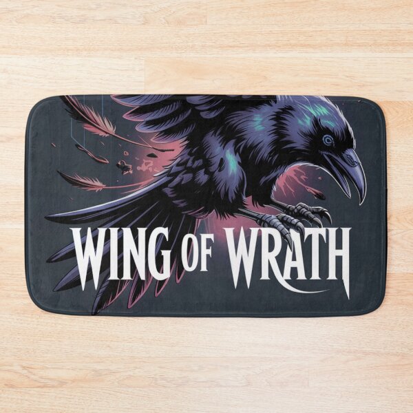 Item preview, Wing of Wrath Raven - Gothic & Dark Art designed and sold by ShadowAndSlate.