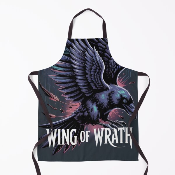 Item preview, Wing of Wrath Raven - Gothic & Dark Art designed and sold by ShadowAndSlate.