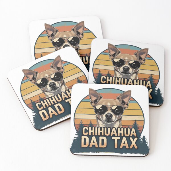 Item preview, Chihuahua Dad Tax Retro  designed and sold by Iuqiune.