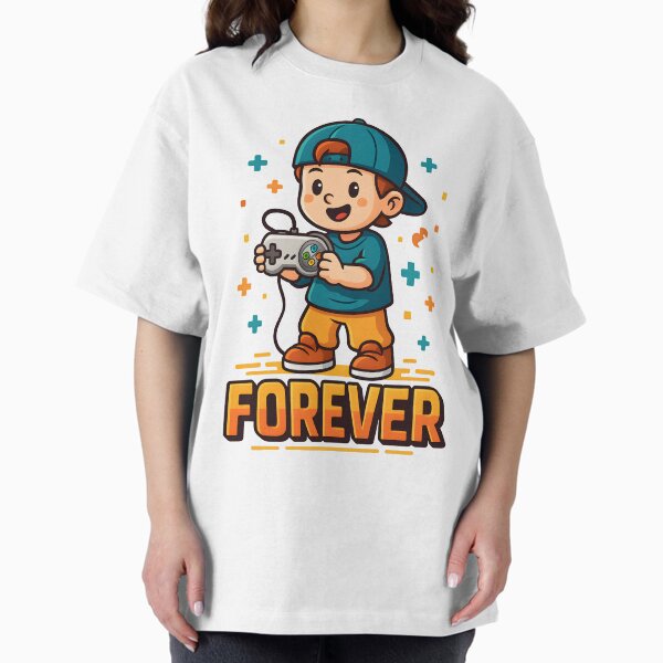Item preview, Gamer Kid Forever - Cute Retro Gaming Controller Art designed and sold by The-T-In-Retro.