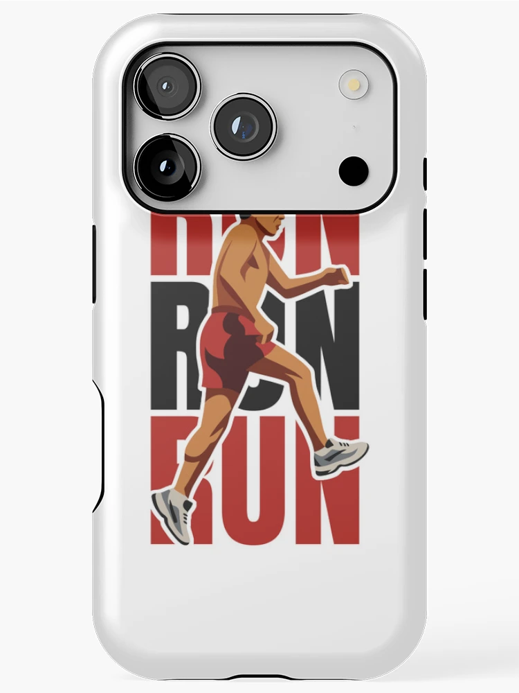 Thumbnail 1 of 4, iPhone Case, Haruki Murakami - RUN RUN RUN designed and sold by RemonMichel.