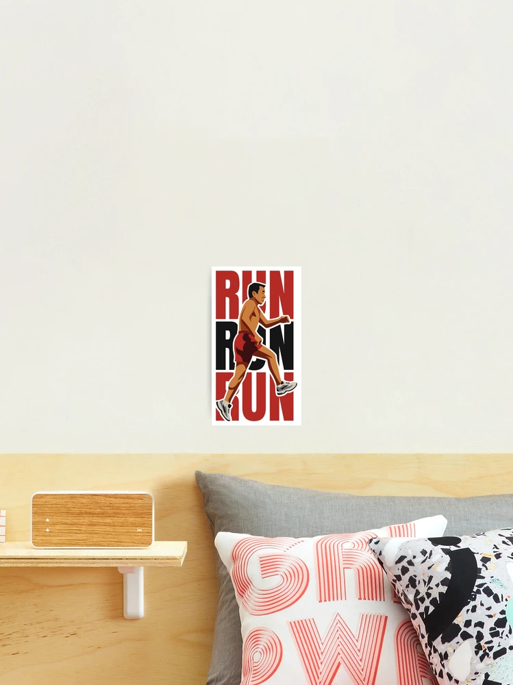 Thumbnail 2 of 3, Photographic Print, Haruki Murakami - RUN RUN RUN designed and sold by RemonMichel.