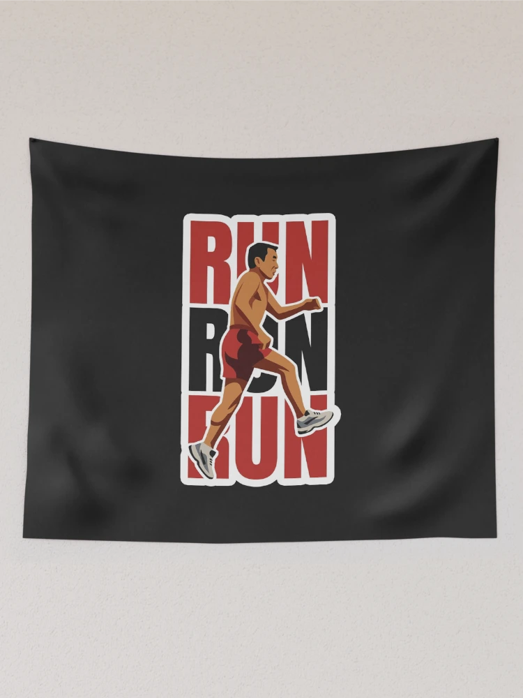 Thumbnail 2 of 3, Tapestry, Haruki Murakami - RUN RUN RUN designed and sold by RemonMichel.