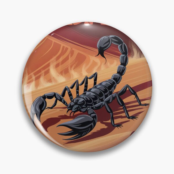 Artikelvorschau, Scorch of the Sand - Wüstenskorpion-Kunst entworfen und verkauft von ShadowAndSlate.