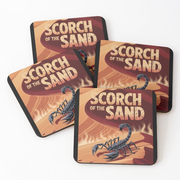 Item preview, Scorch of the Sand - Desert Scorpion Art designed and sold by ShadowAndSlate.