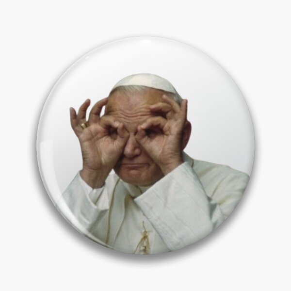 Item preview, John Paul II designed and sold by AmanitaCrafts.