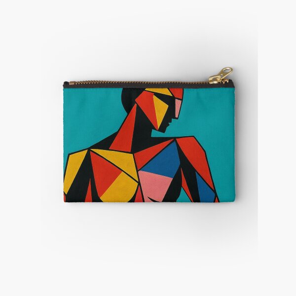 Item preview, Colorful geometric human representation designed and sold by Sigtrix.