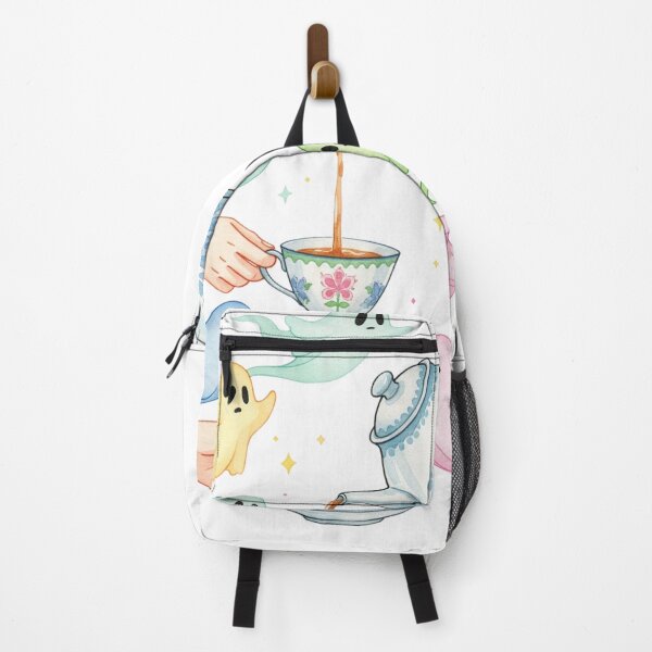 Item preview, Ethereal Ghost Tea Party Watercolor Art Print designed and sold by MAGICKEY2024.