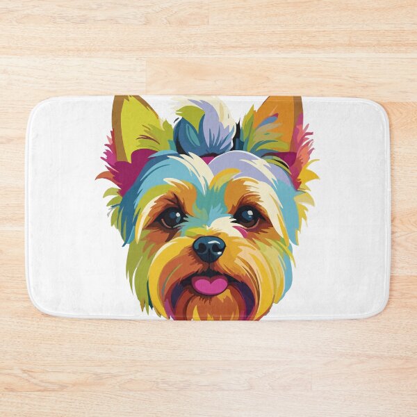 Item preview, Multicolored Dog Face with Expressive Eyes designed and sold by TurtleDojo.