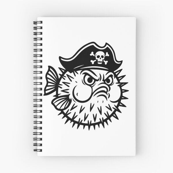 Item preview, Pirate Puffer Fish designed and sold by Paulalala.