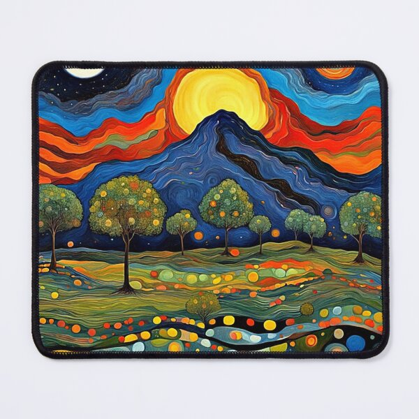 Item preview, Moonlit Mountain Meadow 3 designed and sold by George Hutton Hunter.