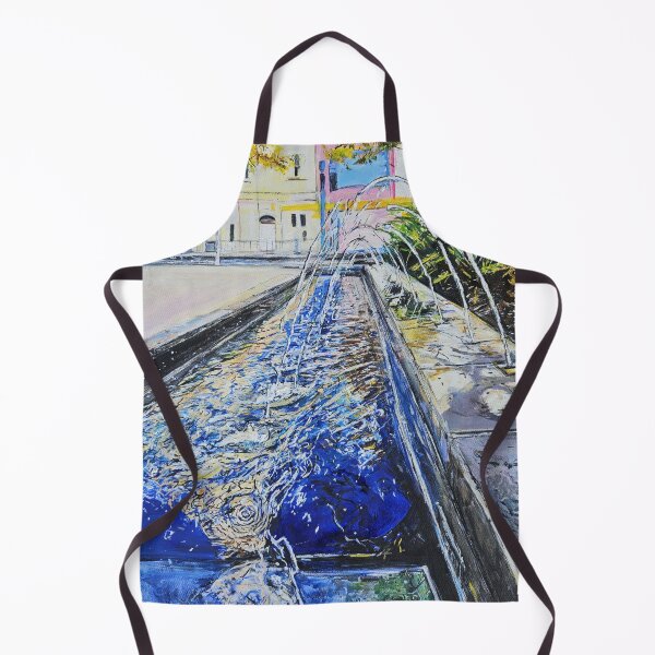 Item preview, Fountain on North Terrace designed and sold by ChristineDavisArt.