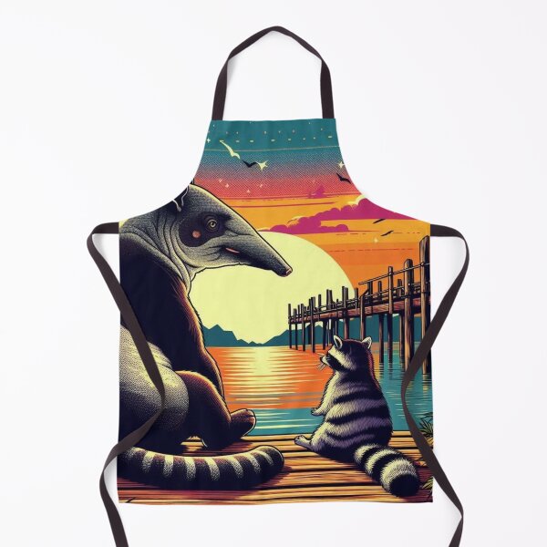 Item preview, cute tapir and raccoon designed and sold by Dogandesighn.