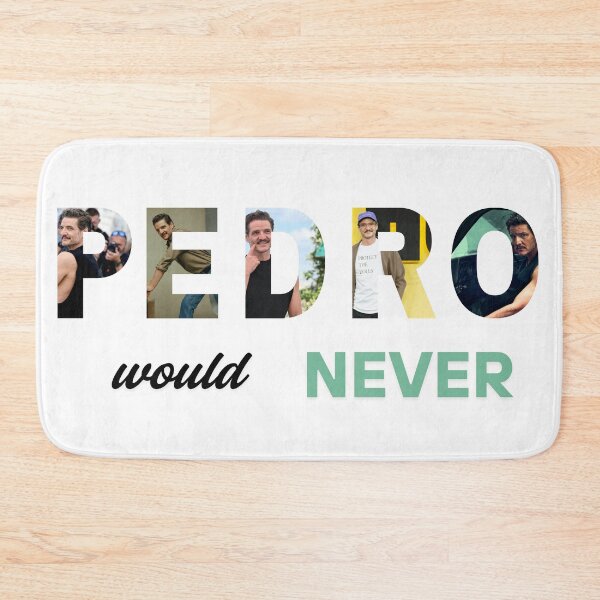 Item preview, Pedro would never - tshirt letters designed and sold by Igorlepailledor.