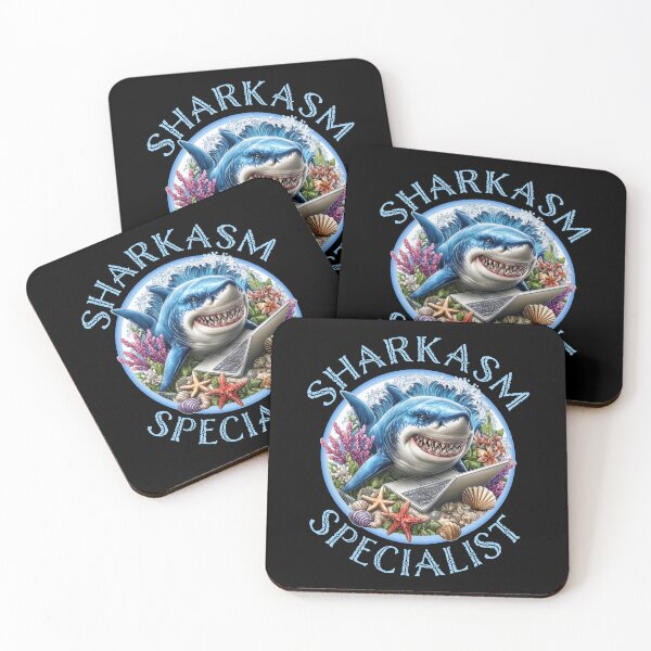 Item preview, Funny Shark - Sharkasm Specialist - Sarcastic Shark lover designed and sold by PetsArt.