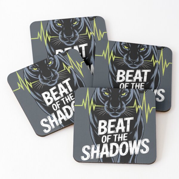 Item preview, Beat of the Shadows - Black Panther Art designed and sold by ShadowAndSlate.