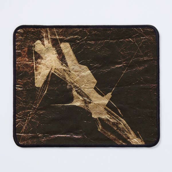 Item preview, Gold Abstract Geometry on Paper designed and sold by NickDedidis.