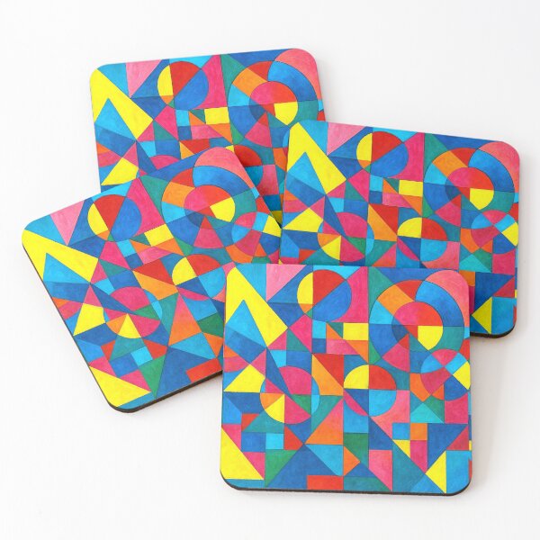 Item preview, Dynamic play of colors of geometric shapes designed and sold by Sigtrix.