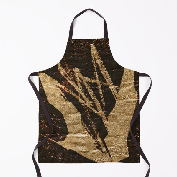 Item preview, Gold Abstract Flowers on Paper designed and sold by NickDedidis.
