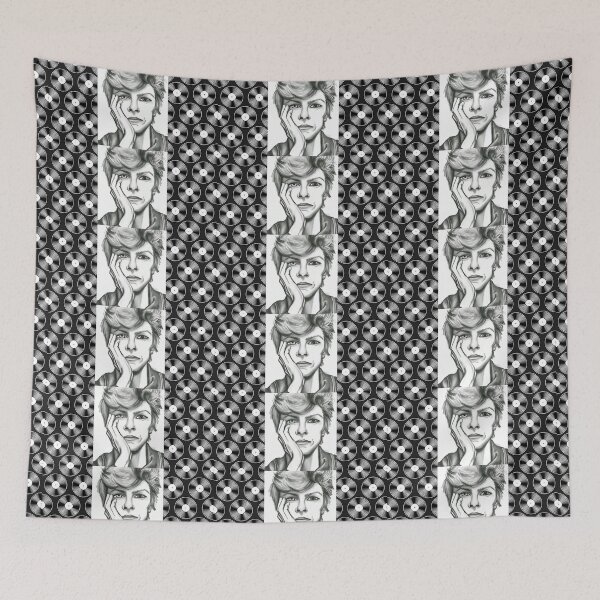 Item preview, Graphic Bowie (landscape) designed and sold by LizLaneStudio.