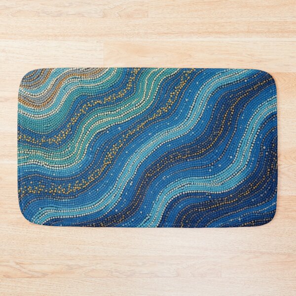 Item preview, Aboriginal Inspired Dot Art - With The Waves At Dawn designed and sold by GrinGalore.