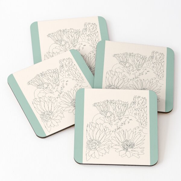 Item preview, Earth Tone Line Drawing of Flowers designed and sold by PeacefulD-signs.