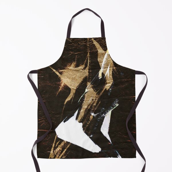 Item preview, Abstract shapes in gold, white, and brown designed and sold by NickDedidis.
