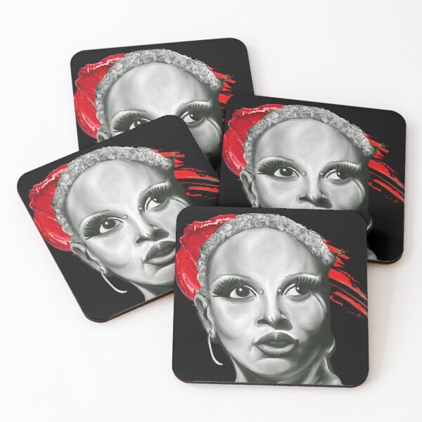 Item preview, Paint the Town Red (square) designed and sold by LizLaneStudio.