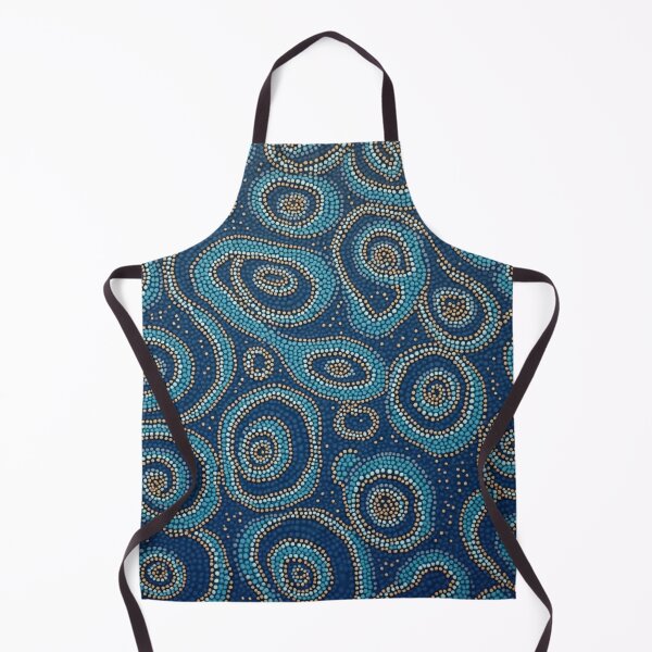 Item preview, Aboriginal Inspired Dot Art - With The Waves Near The Archipelago designed and sold by GrinGalore.