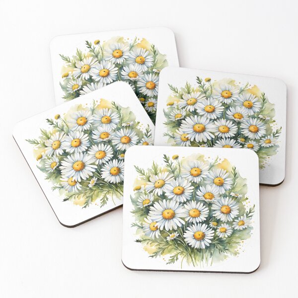 Item preview, Watercolor chamomile designed and sold by PrintLabStudio.