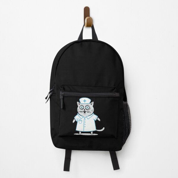 Item preview, Overworked & Under-Caffeinated: The Ultimate Nurse Cat designed and sold by Kubala.