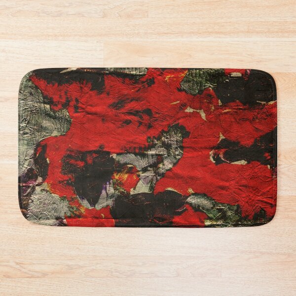 Item preview, Red and Black Abstraction on crumpled Paper designed and sold by NickDedidis.