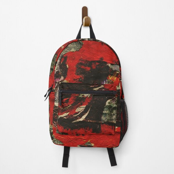 Item preview, Red and Black Abstraction on crumpled Paper designed and sold by NickDedidis.
