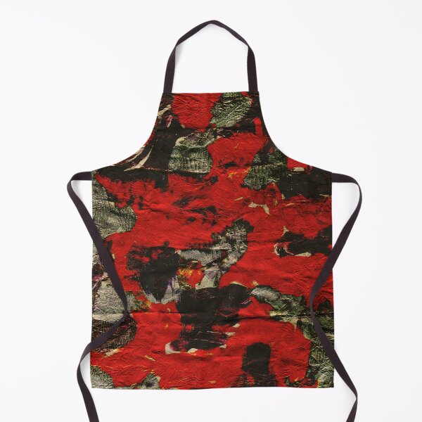 Item preview, Red and Black Abstraction on crumpled Paper designed and sold by NickDedidis.