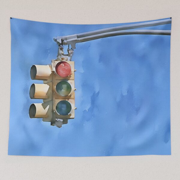 Item preview, Red Light designed and sold by RCWatercolours.