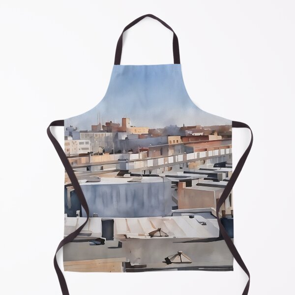 Item preview, Brooklyn Rooftops designed and sold by RCWatercolours.