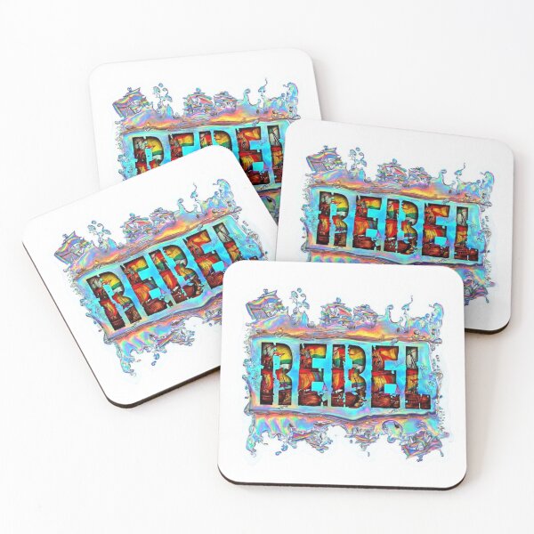 Item preview, REBEL Tides – Holo Pirate Dreamwave Sticker (Punk Reloaded) Falcon-Frequency Drop-Amalgramation spirit of might designed and sold by Imaginarium of Chaos falcon88 .