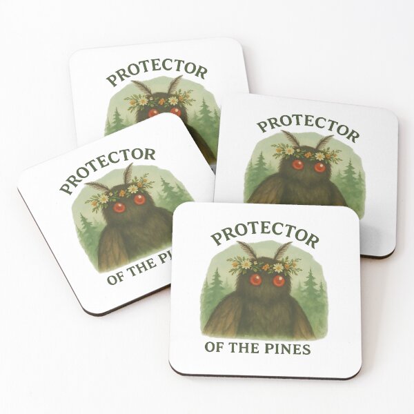 Item preview, Mothman - Protector of the Pines designed and sold by GlitchBaby.