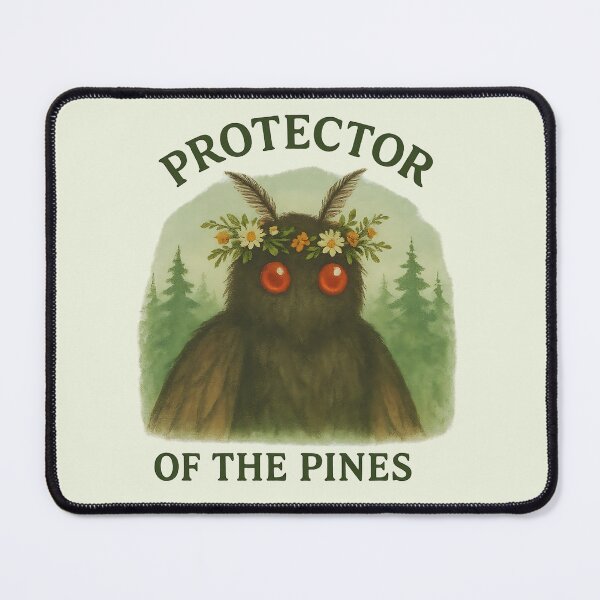 Item preview, Mothman - Protector of the Pines designed and sold by GlitchBaby.
