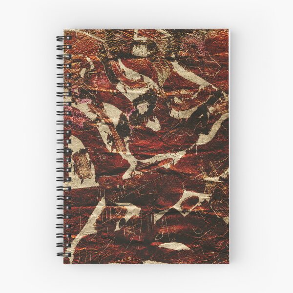 Item preview, Abstract Dark Red Composition On Paper designed and sold by NickDedidis.