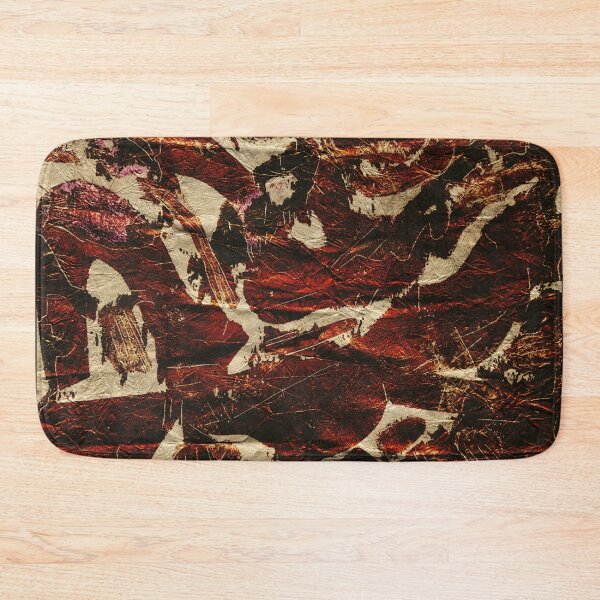 Item preview, Abstract Dark Red Composition On Paper designed and sold by NickDedidis.