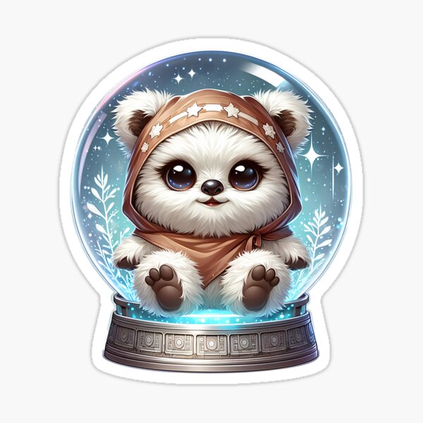 Item preview, Pequeño ewok blanco designed and sold by Artillenium.