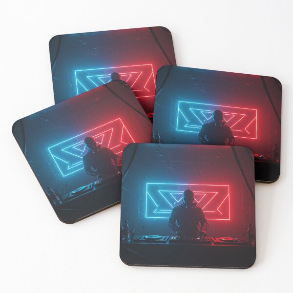 Item preview, Night Sound: Dark beats, neon lights – techno world awakens! designed and sold by ZapCat Studio.