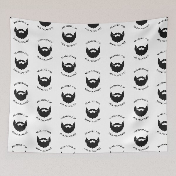 Item preview, Bearded for her pleasure.  designed and sold by NicMacTees.