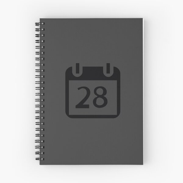 Item preview, Minimalist 28th Calendar Icon designed and sold by Icon-Icon.
