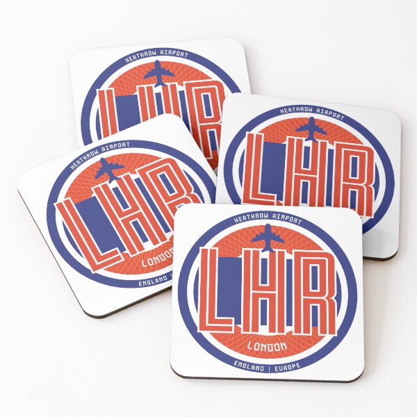 Item preview, Airport Badge Sticker LHR London Heathrow designed and sold by avionuts.