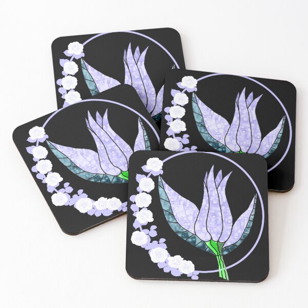Item preview, Moon tulips designed and sold by Sleekfox02356.